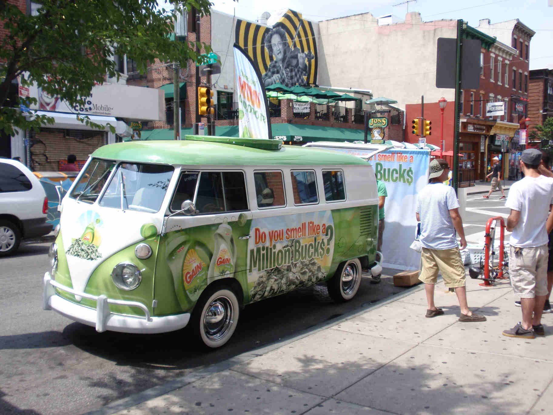 Gain Detergent Tour on South Street